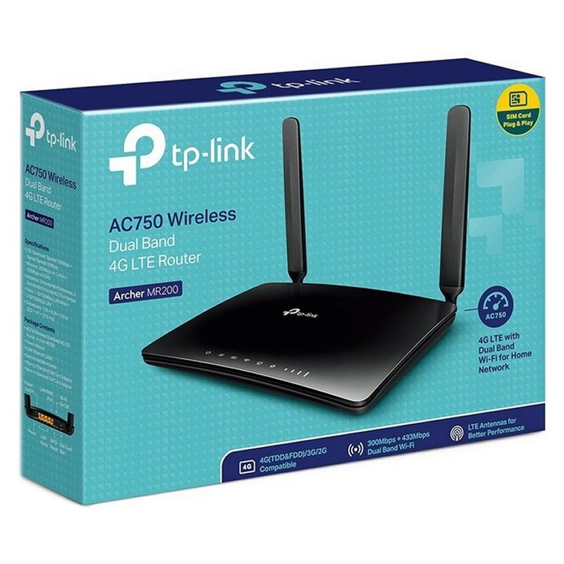 TP-LINK Archer MR200 Roteador 4G WiFi AC750 - Imagem de Detalhe 8
