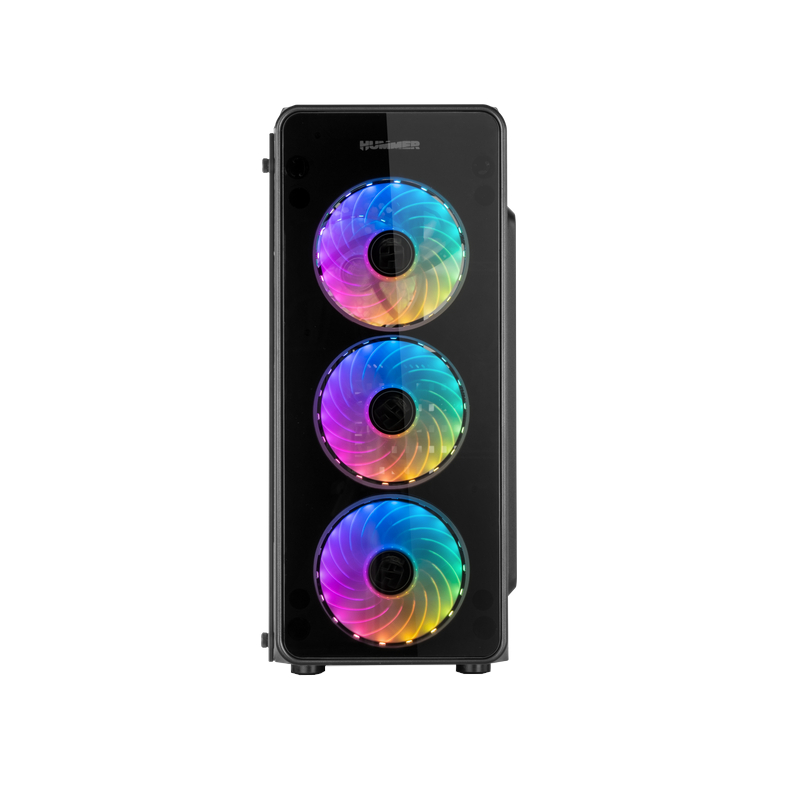 Nox Semitorre ATX NOX Hummer TGM Arco-íris RGB - Imagem de Detalhe 13
