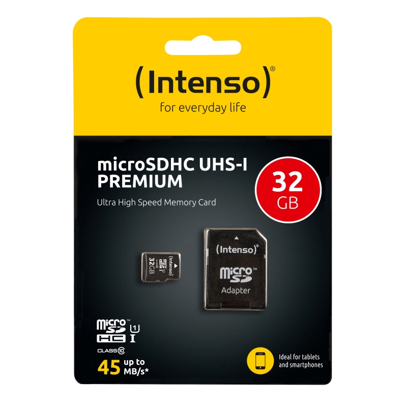 Intenso 3423480 Micro SD UHS-I Premium 32GB c/adaptador - Imagem de Detalhe 8