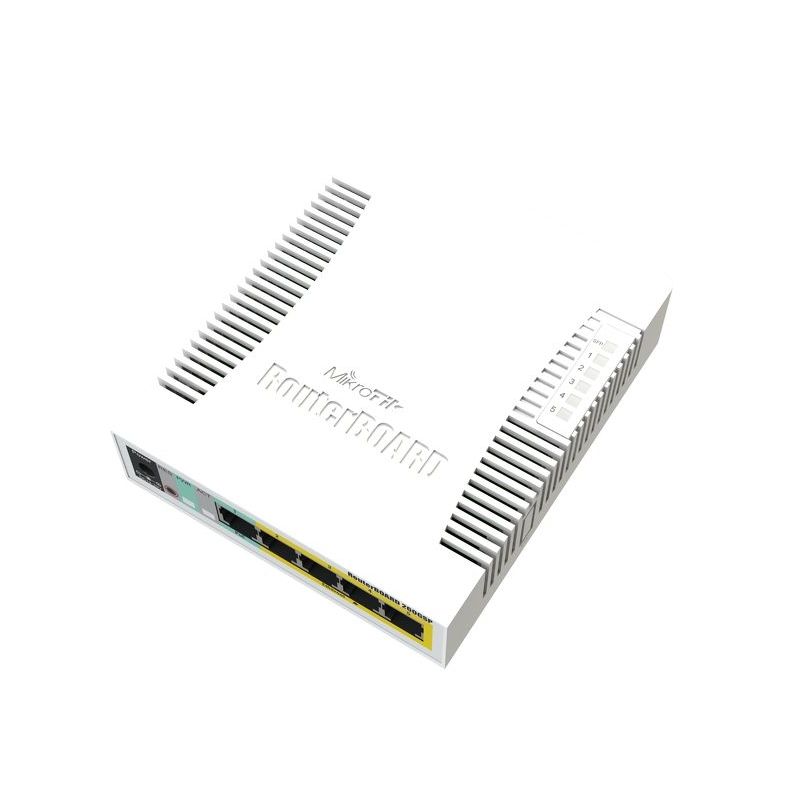 MikroTik CSS106-1G-4P-1S RB260GSP Switch 5xGB 1xSF - Imagem de Detalhe 8