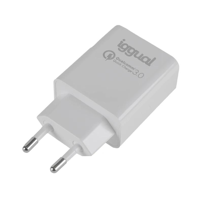 iggual Carregador duplo USB QC3.0 + tipo C PD 20W - Imagem de Detalhe 8