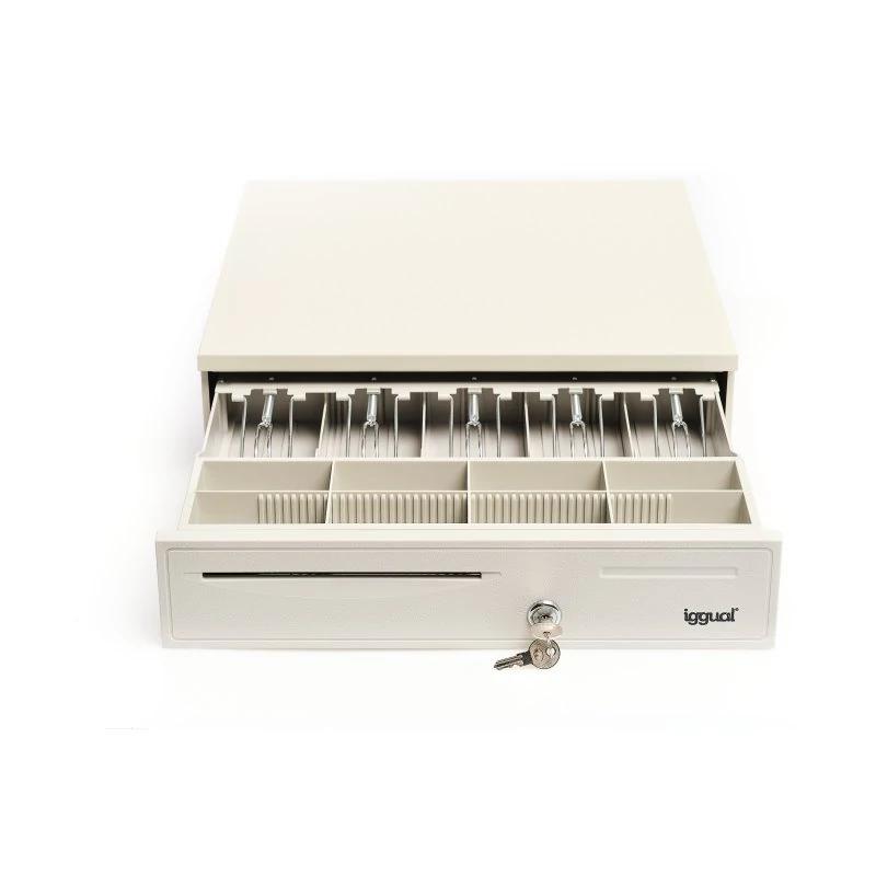 iggual Cajón Portamonedas IRON-50W 42cm 5+8 branco - Imagem de Detalhe 11