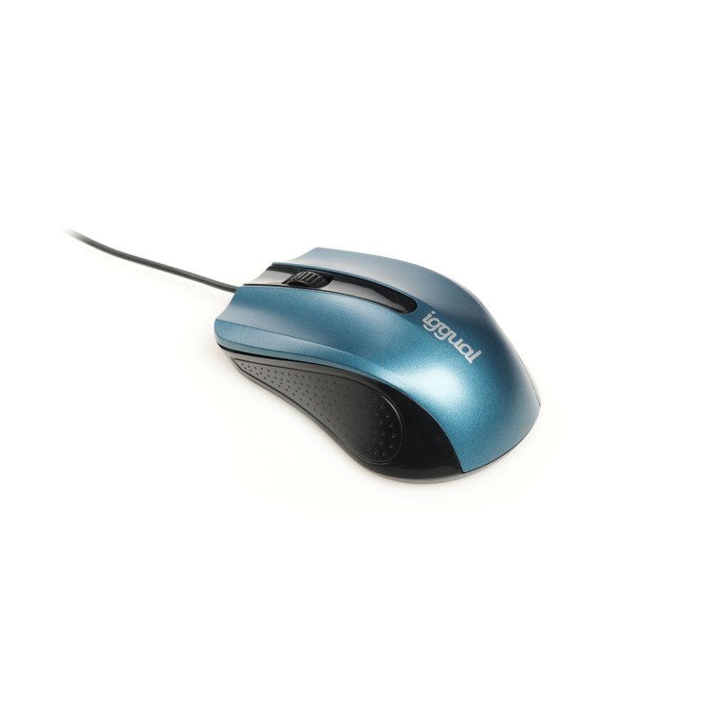 iggual Ratón óptico COM-ERGONOMIC-RL-800DPI azul - Imagem de Detalhe 11