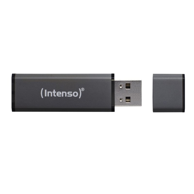 Intenso 3521495 Lápiz USB 2.0 Alu 128GB Antracite - Imagem de Detalhe 4