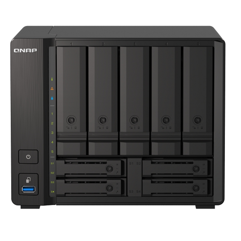 QNAP TS-h973AX-8G NAS 9XHDD-Bay 2x2.5GbE+1x10Gb - Imagem de Detalhe 10