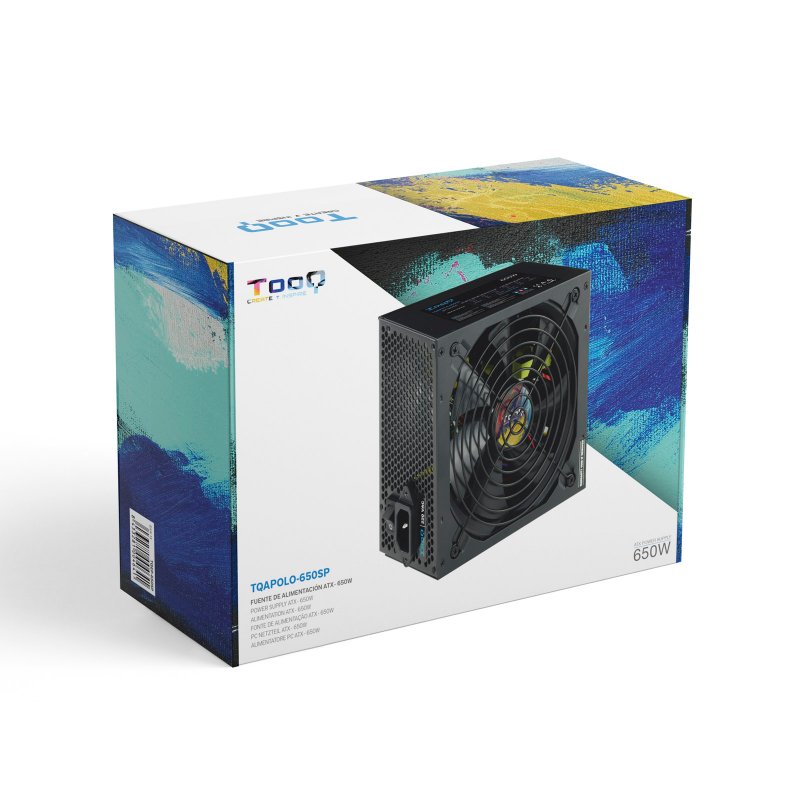 Tooq Fonte de Alimentação TQAPOLO-650SP 650W - Imagem de Detalhe 12