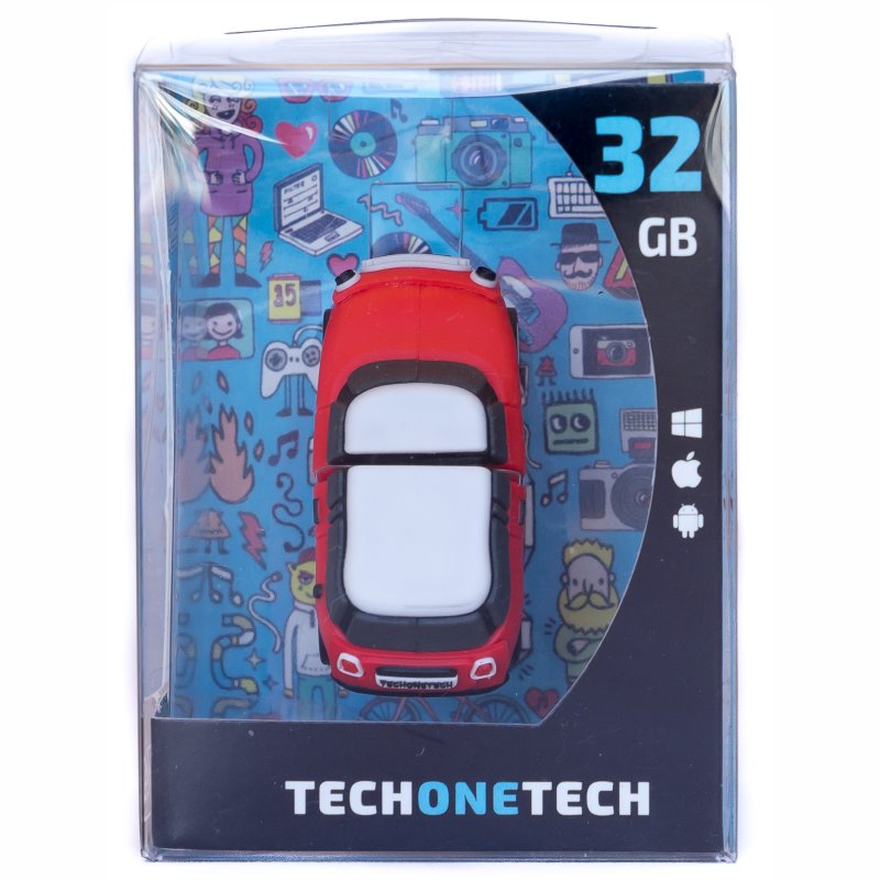 TECH ONE TECH Mini cooper S vermelho 32 Gb USB 2.0 - Imagem de Detalhe 1