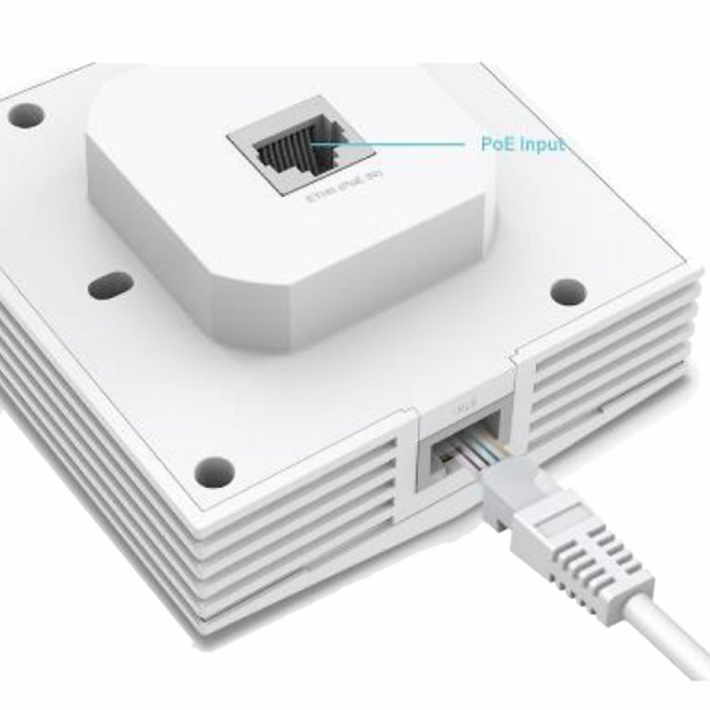 TP-Link EAP650-Wall AP WiFi6 AX3000 Dual 2xGbE - Imagem de Detalhe 2
