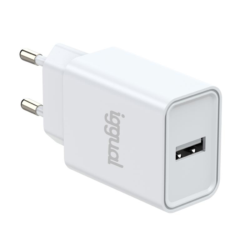 iggual Carregador de parede 1xUSB 5V/2.4A (12W) - Imagem de Detalhe 2
