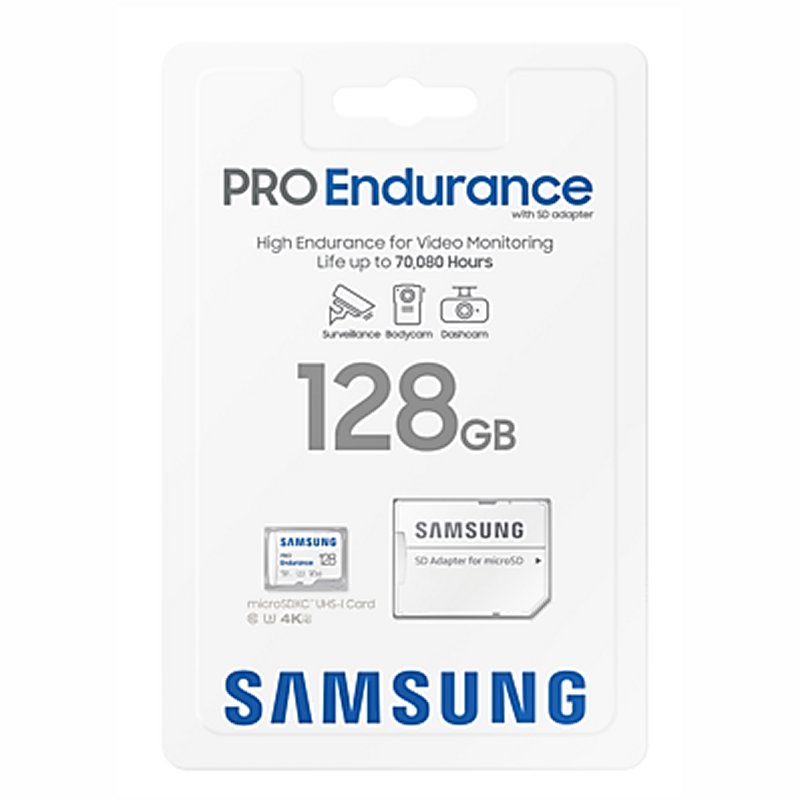 Samsung MicroSDHC Pro Endurance 128GB Clase 10 c/a - Imagem de Detalhe 1