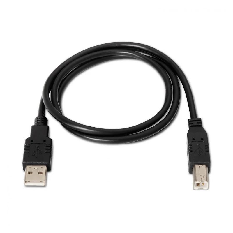 Aisens Cabo USB 2.0 tipo A/M-B/M 1.8m - Imagem de Detalhe 2