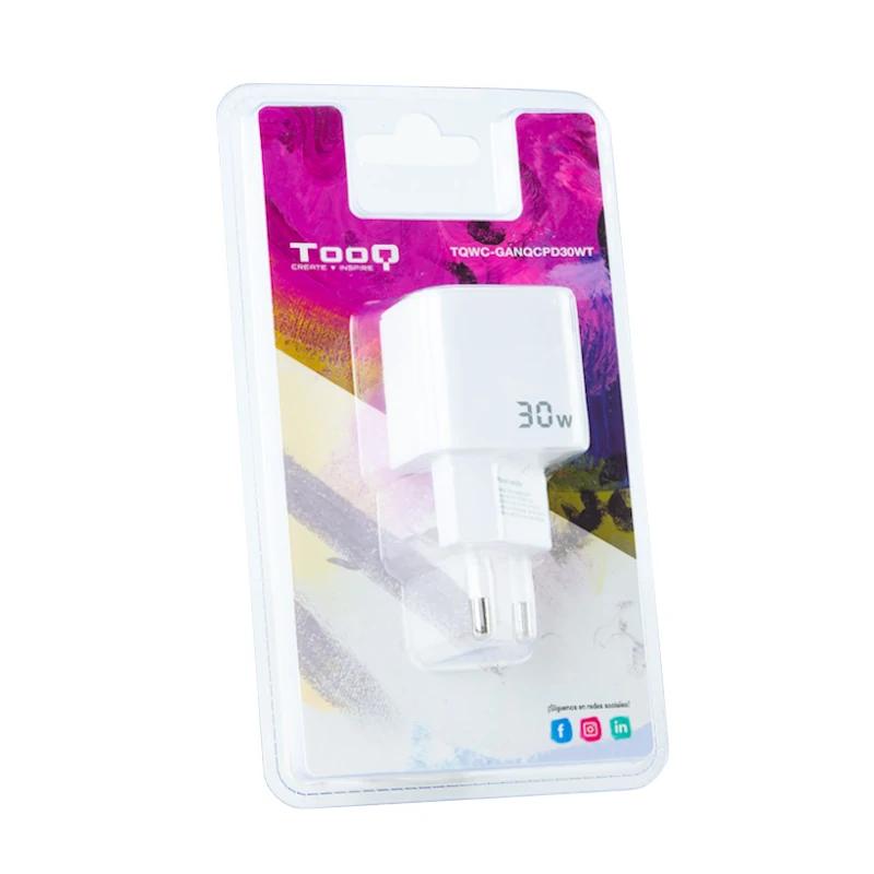 TOOQ Carregador de parede GAN USB-C/USB-A 30W - Imagem de Detalhe 2