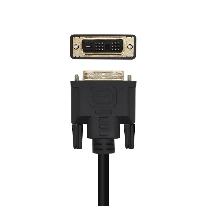 Aisens Cabo DVI 18+1/M a HDMI A/M preto 1.8m - Imagem de Detalhe 1