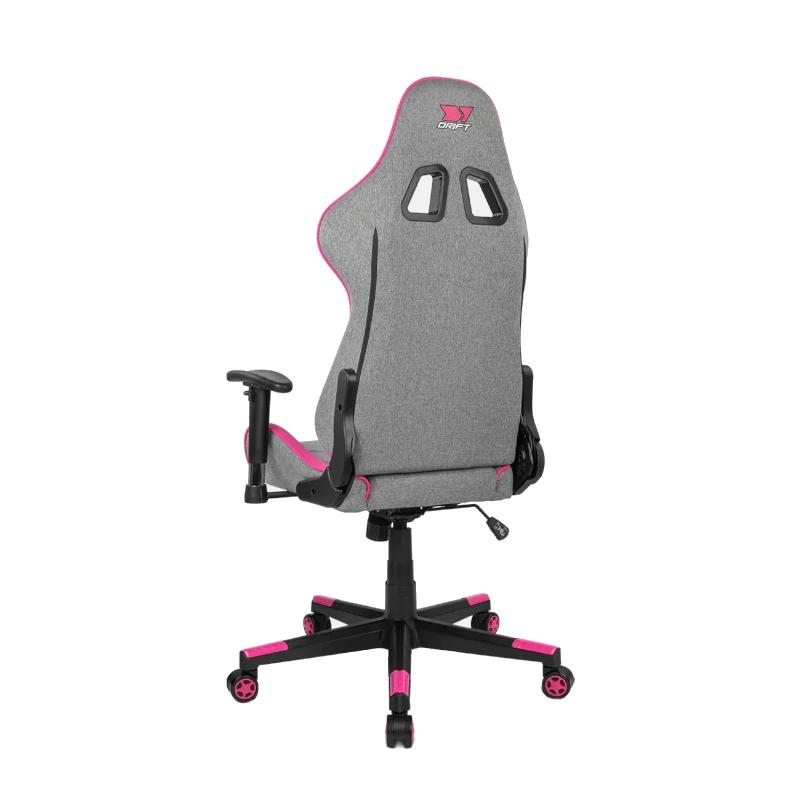 DRIFT Silla Gaming DR90 PRO Cinza/Rosa - Imagem de Detalhe 1