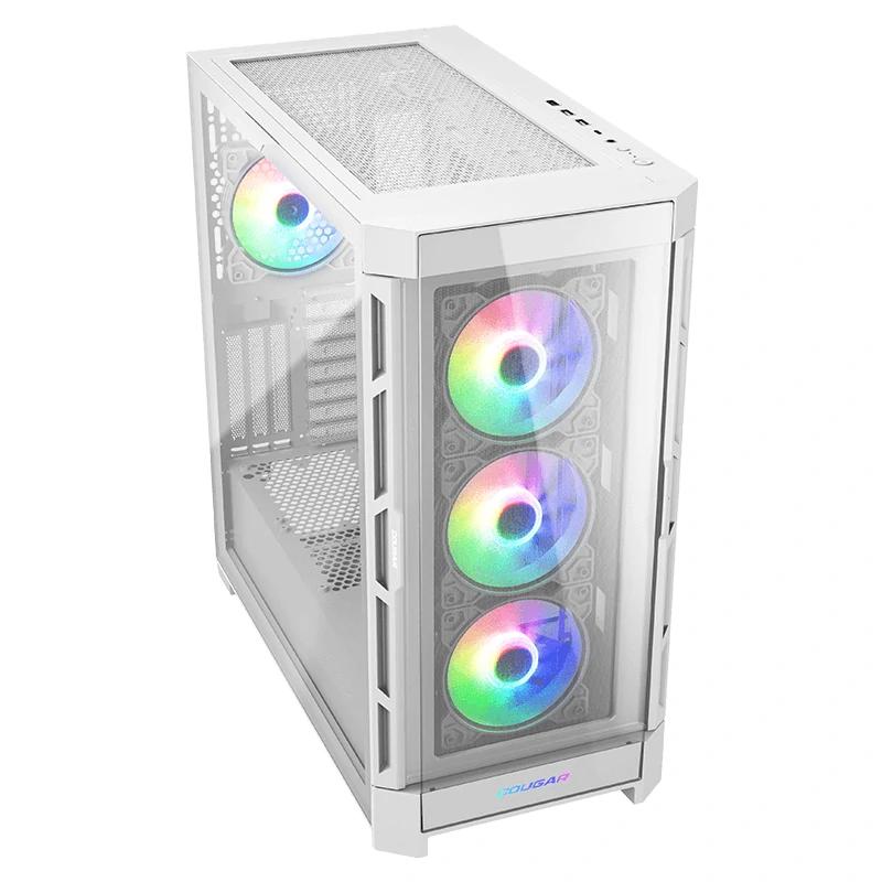 Cougar Caixa Semitorre Duoface PRO Rgb Branca - Imagem de Detalhe 1