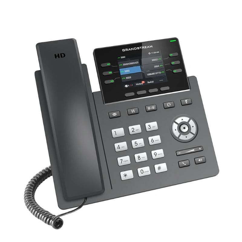 GrandStream IP Phone GRP2613 6 linhas 2xGbE - Imagem de Detalhe 2