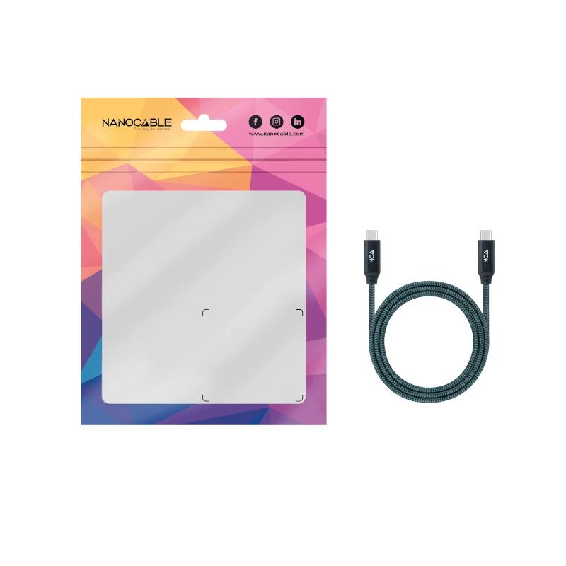 Nanocable Cabo USB 3.2 Gen2x2 100W 4K USB-C 1m - Imagem de Detalhe 3
