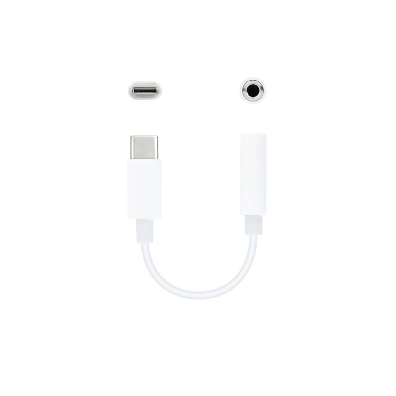 Nanocable Adaptador Áudio USB-C-M a Jack-H, Branco - Imagem de Detalhe 3