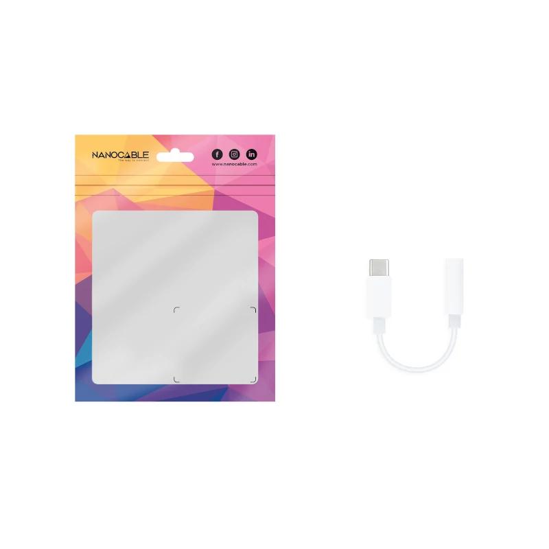 Nanocable Adaptador Áudio USB-C-M a Jack-H, Branco - Imagem de Detalhe 4