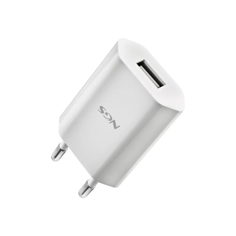 NGS Carregador de parede Branco USB 5V1A - Imagem de Detalhe 1