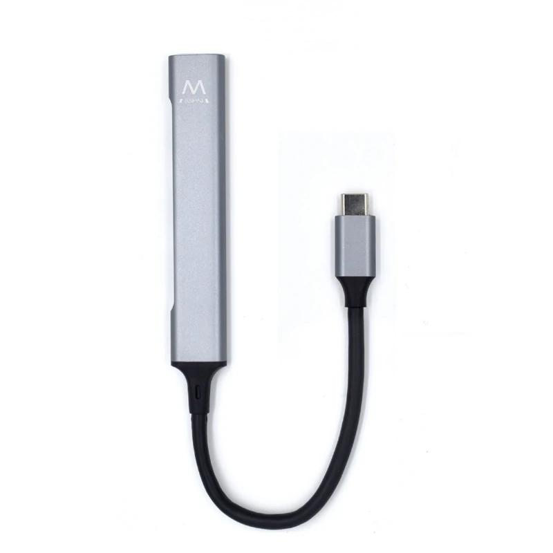 EWENT Hub Slim tipo C 4 portas - Imagem de Detalhe 1