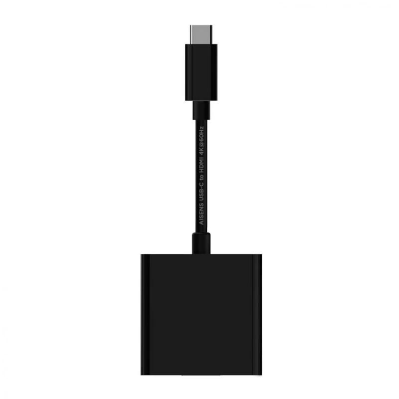 Aisens Conversor USB-C/M a HDMI/H 4K Preto 15Cm - Imagem de Detalhe 1