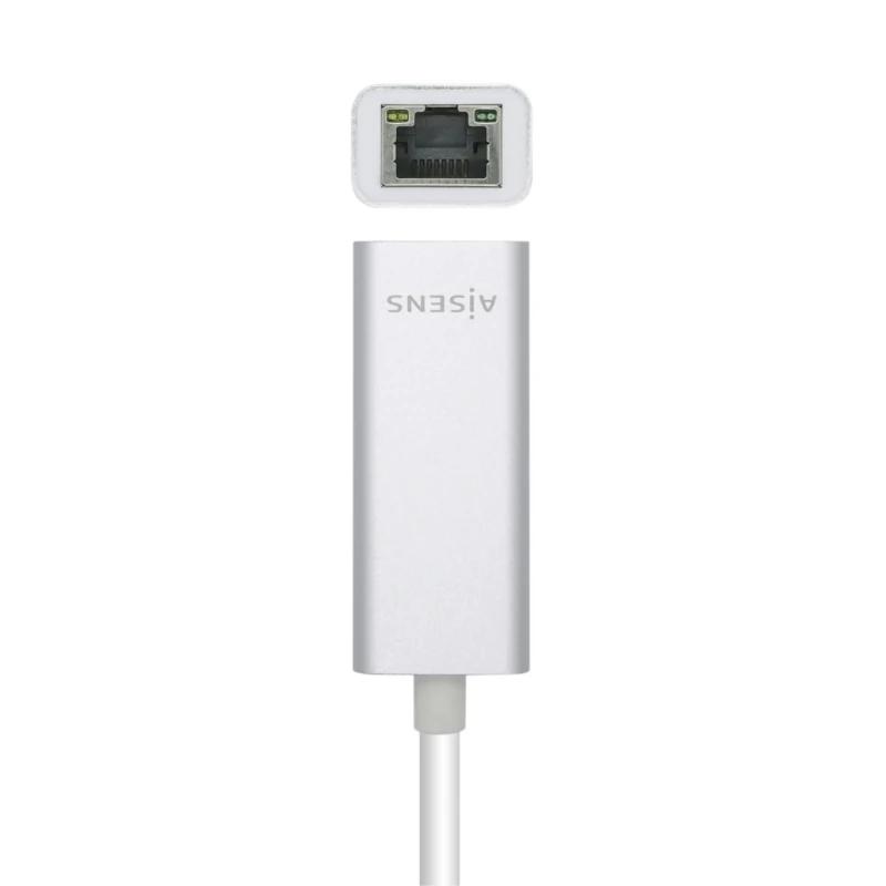 Aisens Conversor USB3.1 Gen1/C a Ethernet 15Cm - Imagem de Detalhe 1