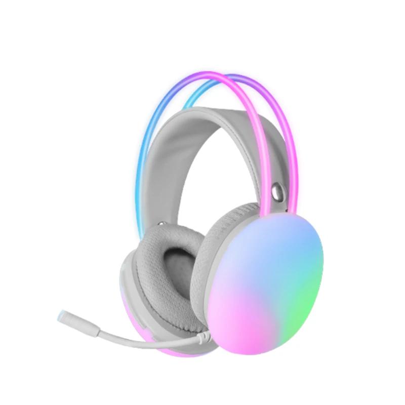 MARSGAMING Auriculares MH-GLOW PC/Ps4-5/xbox Branco - Imagem de Detalhe 1