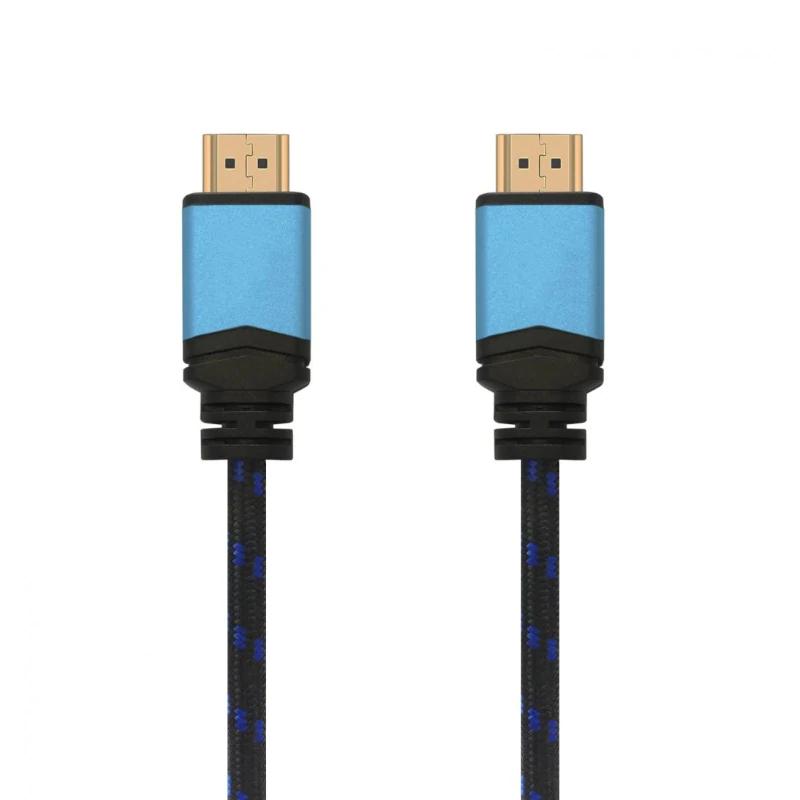 Aisens Cabo HDMI Alta Velocidade AM-AM Preto/Azul 0.5M - Imagem de Detalhe 1