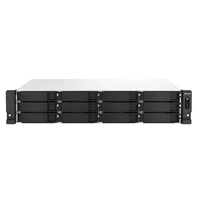 QNAP TS-1264U-RP-8G NAS 12XHDD-Bay 2x2.5GbE - Imagem de Detalhe 1
