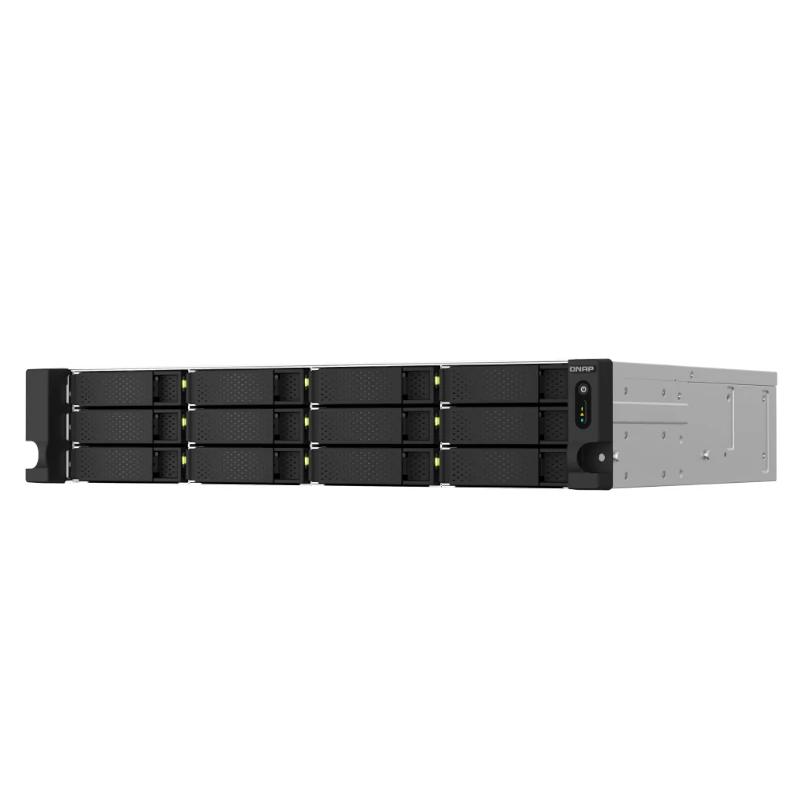 QNAP TS-1264U-RP-8G NAS 12XHDD-Bay 2x2.5GbE - Imagem de Detalhe 2