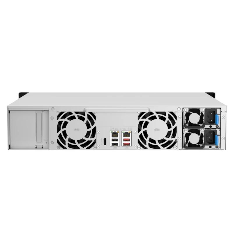 QNAP TS-1264U-RP-8G NAS 12XHDD-Bay 2x2.5GbE - Imagem de Detalhe 3