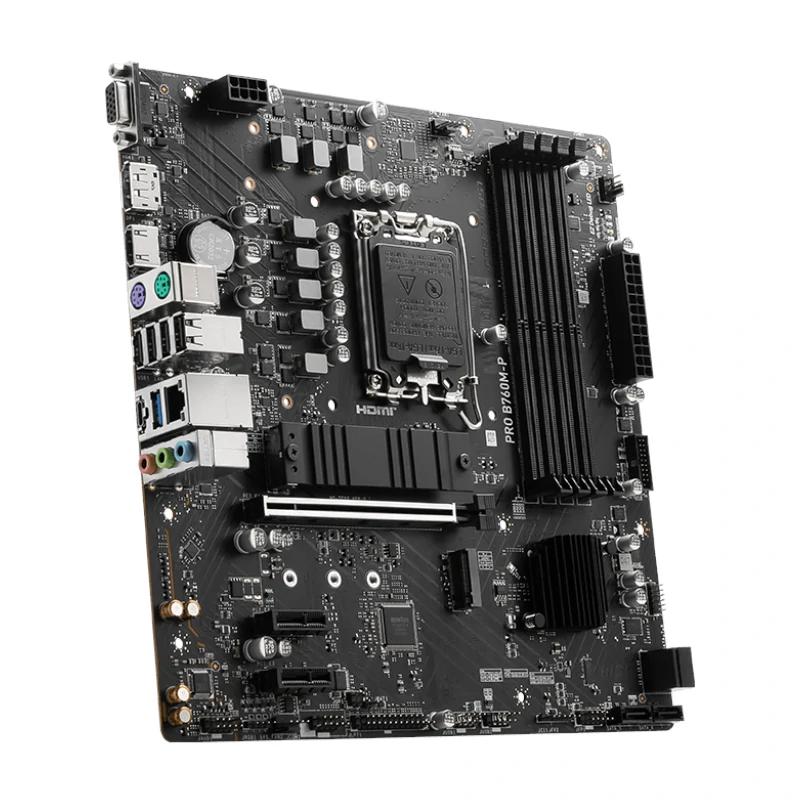 MSI Placa Base PRO B760M-P DDR5 mATX LGA1700 - Imagem de Detalhe 2
