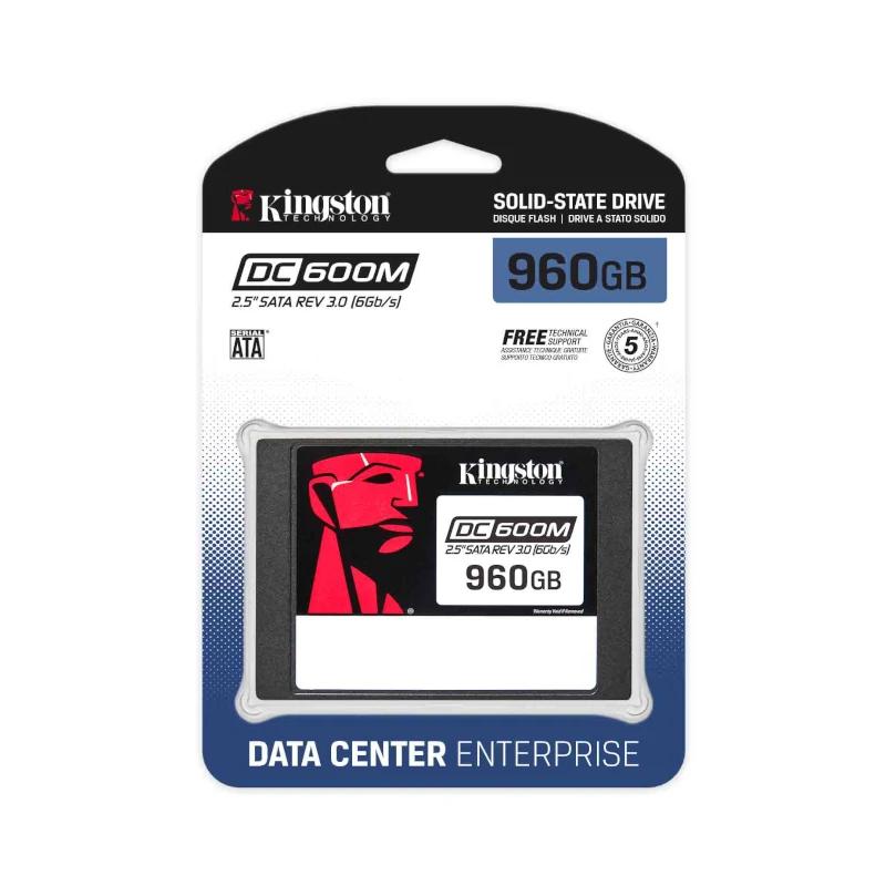 Kingston Data Center DC600M SSD 960GB 2.5" SATA - Imagem de Detalhe 1