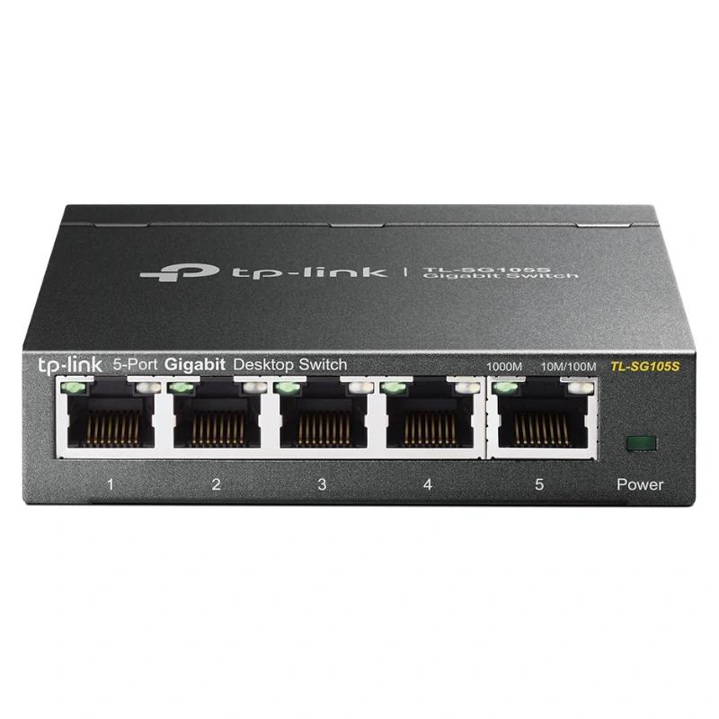 TP-Link TL-SG105S Switch 5xGB RJ45 Metal - Imagem de Detalhe 1