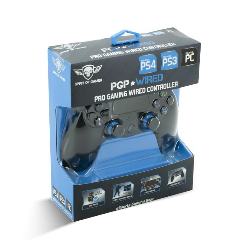 Spirit of Gamer Mando PS4 negro/azul - Imagem de Detalhe 3