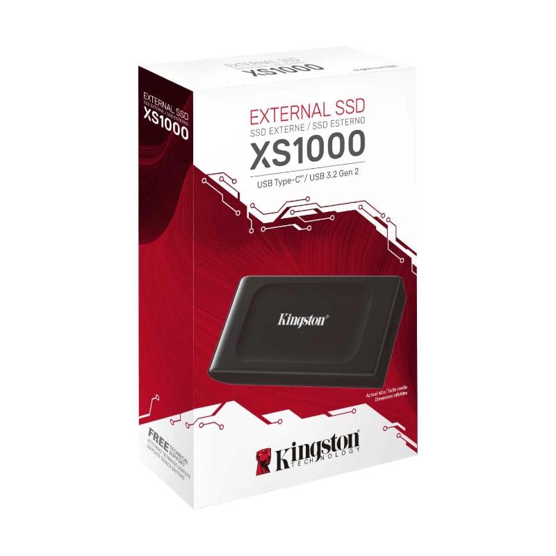 Kingston XS1000 SSD portátil 1Tb USB 3.2 tipo-C - Imagem de Detalhe 1