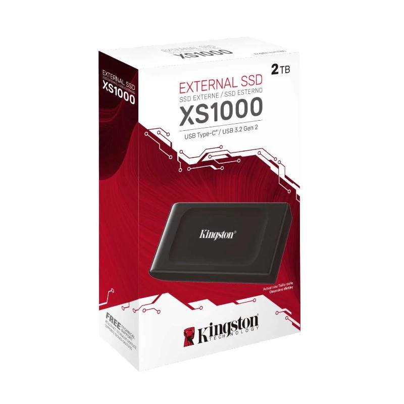 Kingston XS1000 SSD portátil 2Tb USB 3.2 tipo-C - Imagem de Detalhe 1