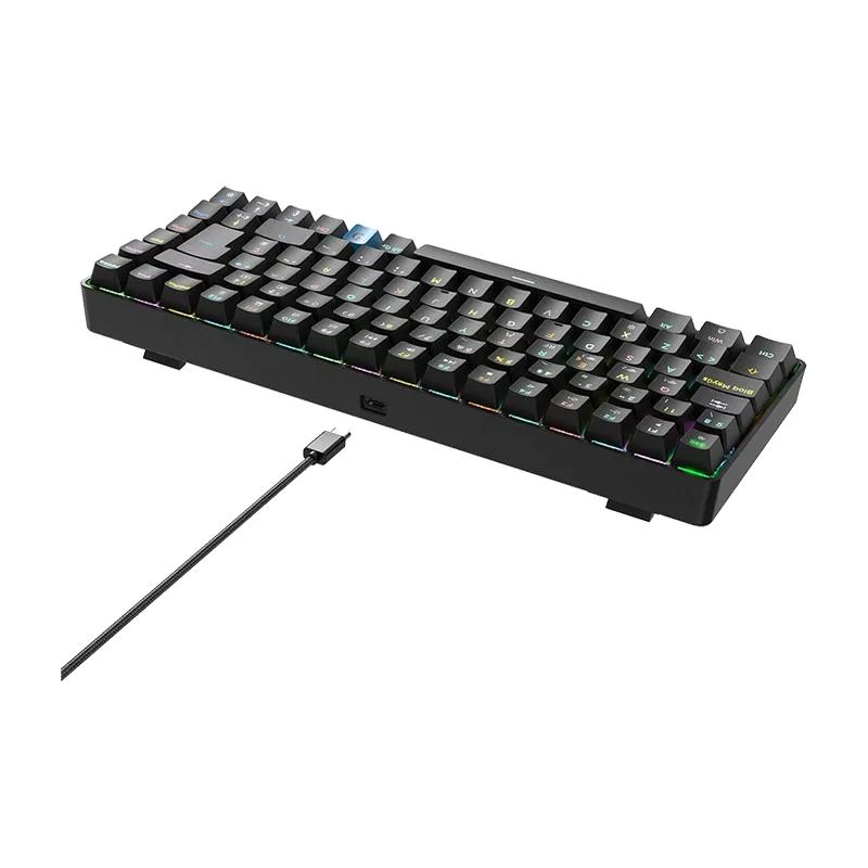 Hiditec Teclado Gaming GM1K Interruptores castanhos - Imagem de Detalhe 3