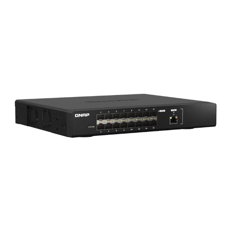 QNAP QSW-M5216-1T Switch 16x25GbE SFP28 1xGbE - Imagem de Detalhe 1