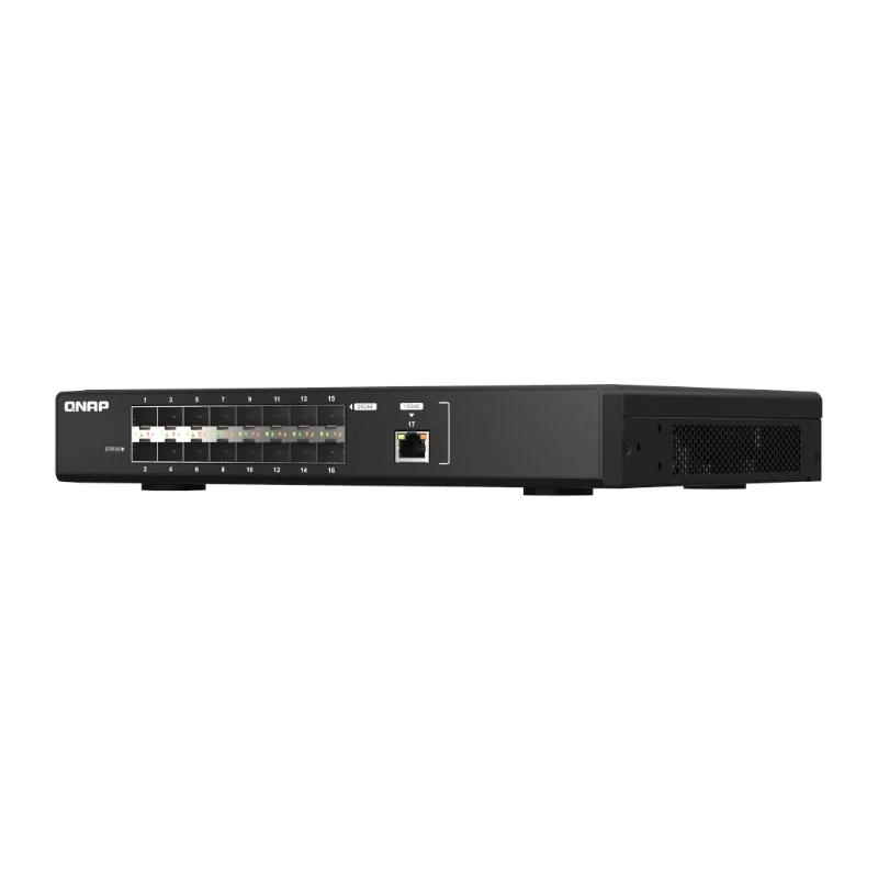 QNAP QSW-M5216-1T Switch 16x25GbE SFP28 1xGbE - Imagem de Detalhe 2