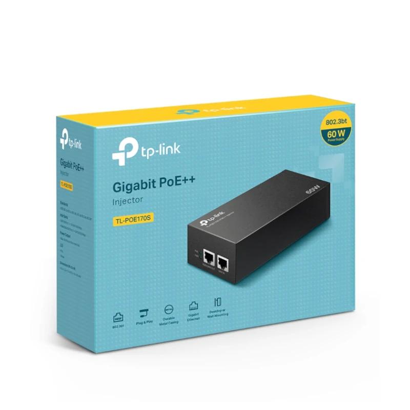 TP-Link PoE170S Injetor PoE++ h/60W - Imagem de Detalhe 3