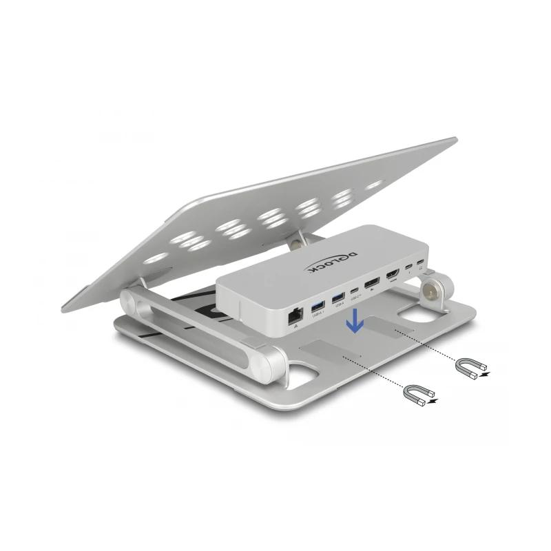 Delock Suporte para tablets e portáteis + docking - Imagem de Detalhe 1
