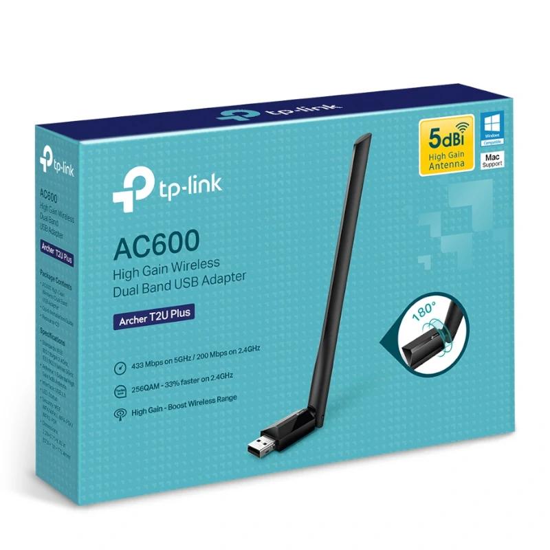 TP-Link Archer T2U Plus Adaptador WiFi AC600 USB - Imagem de Detalhe 3