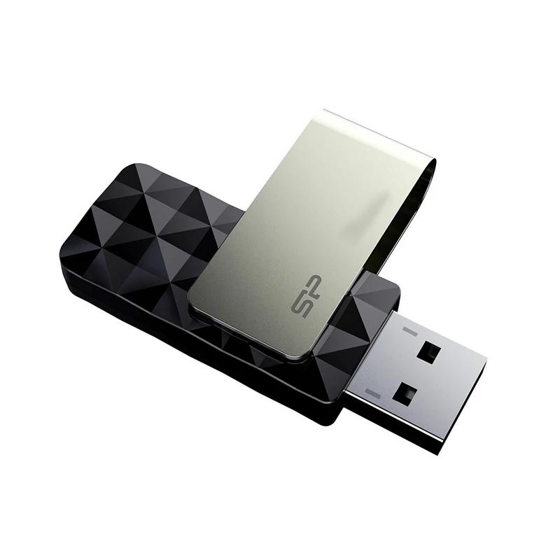SP memória USB Blaze B30 USB 3.1 Gen1 128GB Preto - Imagem de Detalhe 1