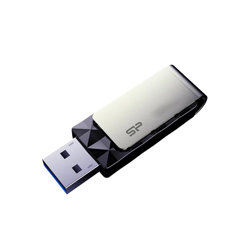 SP memória USB Blaze B30 USB 3.1 Gen1 128GB Preto - Imagem de Detalhe 2