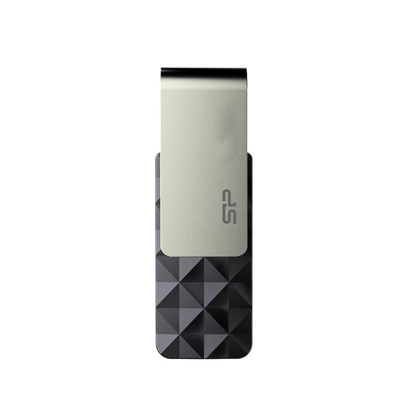 SP memória USB Blaze B30 USB 3.1 Gen1 128GB Preto - Imagem de Detalhe 3