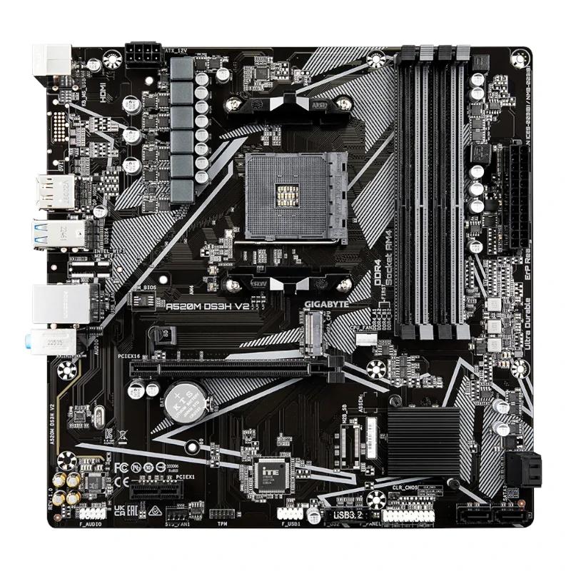 Gigabyte Placa Base A520M DS3H V2 mATX AM4 - Imagem de Detalhe 1