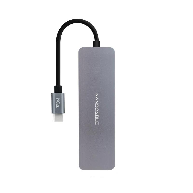 Nanocable HUB USB-C a 3xUSB 3.0/H+1xUSB-C/H - Imagem de Detalhe 1