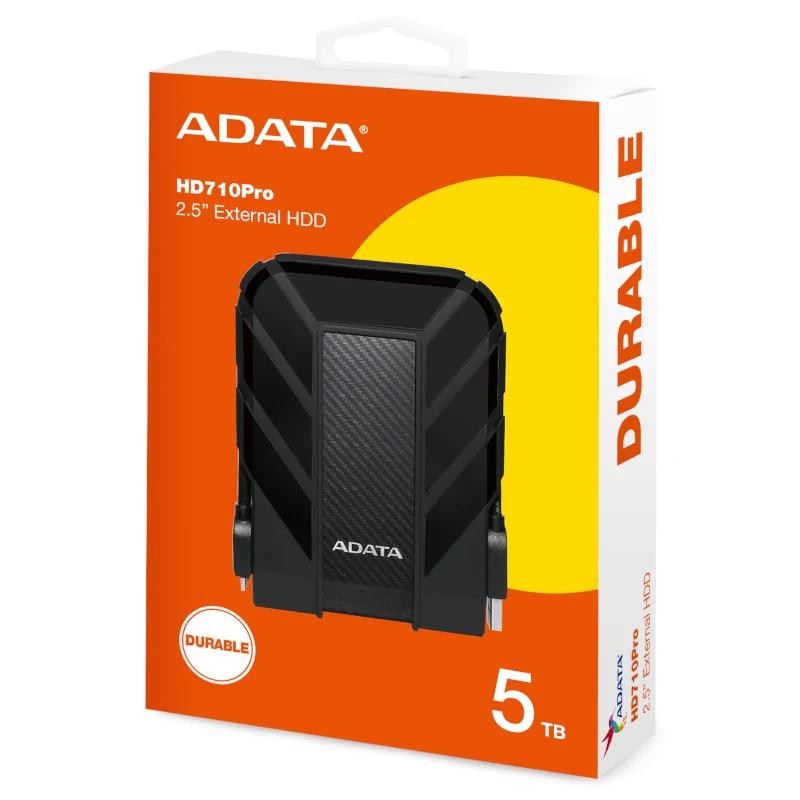 ADATA HD710 Pro HDD Externo 5TB 2,5" USB 3.2 Preto - Imagem de Detalhe 3